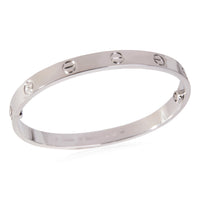 Cartier Love Bracelet in 18k White Gold