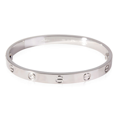 Cartier Love Bracelet in 18k White Gold