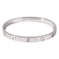 Cartier Love Bracelet in 18k White Gold