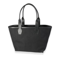 Balenciaga Black Canvas & Calfskin Cities New York Jumbo Small Tote Bag