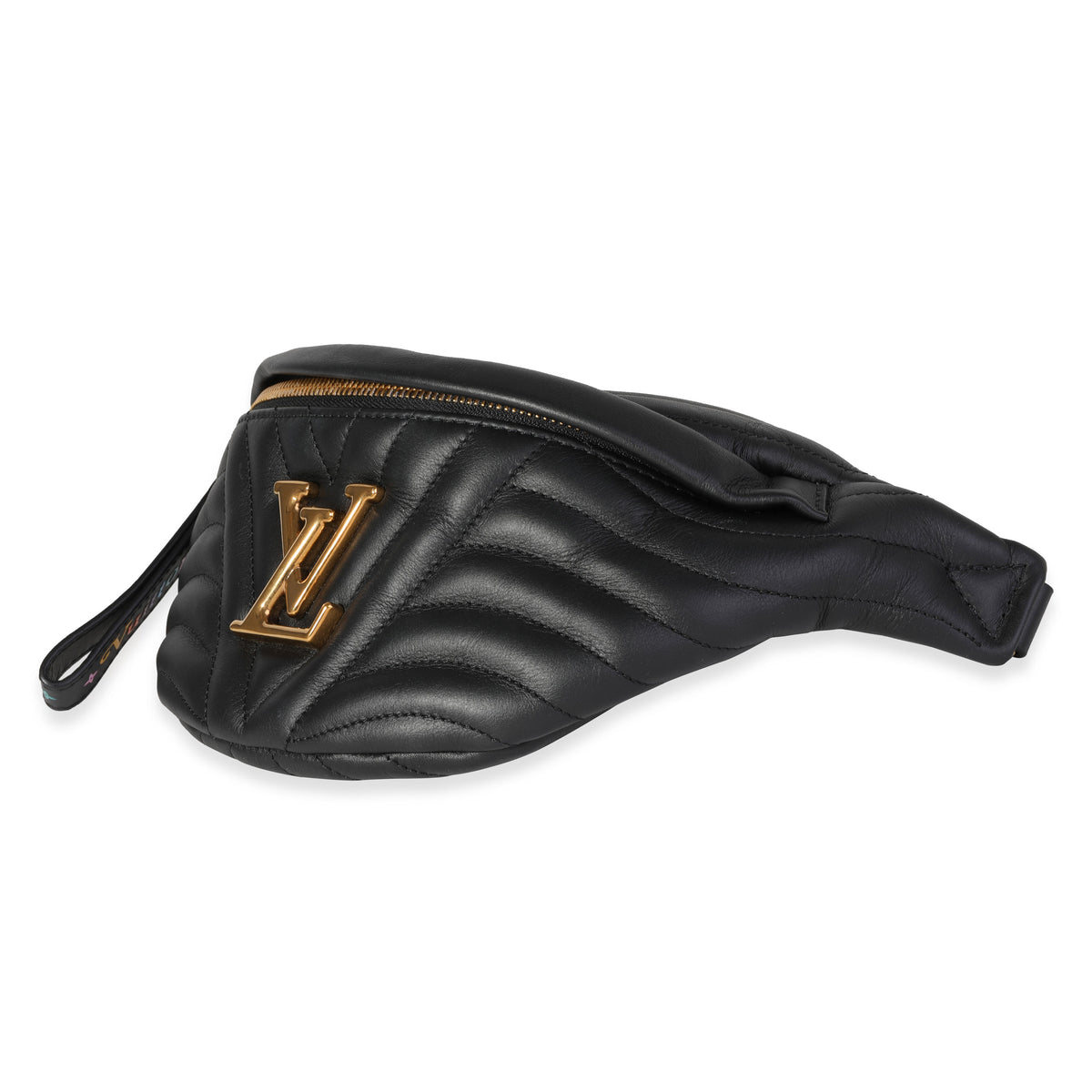 Louis Vuitton Black Quilted Leather New Wave Bumbag