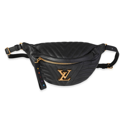 Louis Vuitton Black Quilted Leather New Wave Bumbag