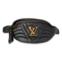 Louis Vuitton Black Quilted Leather New Wave Bumbag