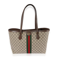 Gucci GG Supreme Medium Ophidia Web Tote