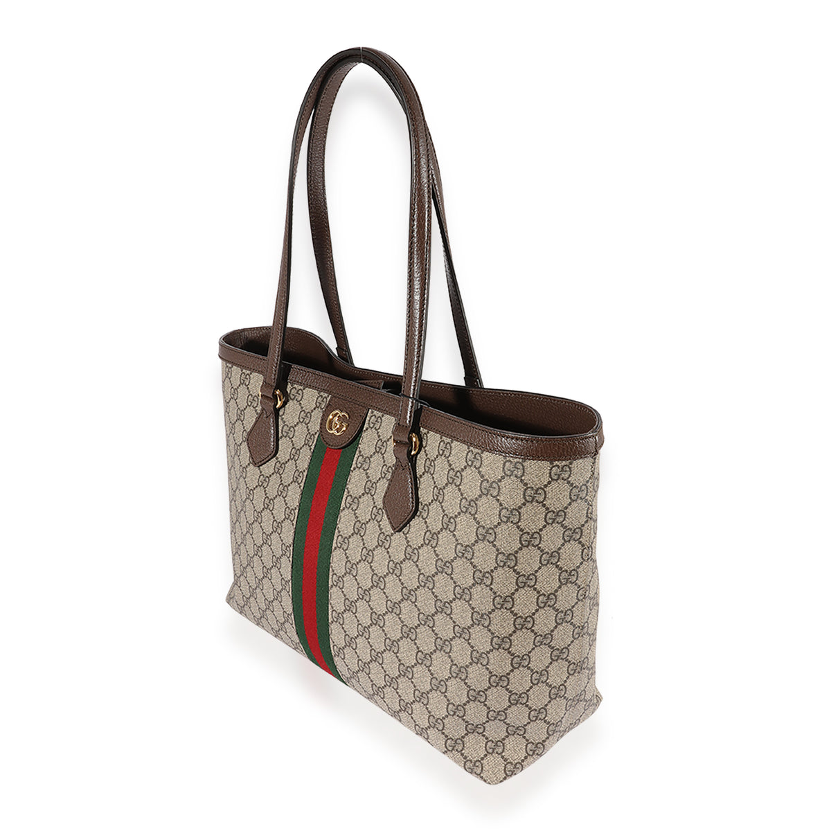 Gucci GG Supreme Medium Ophidia Web Tote