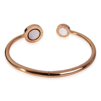 BVLGARI Bvlgari Bvlgari Carnelian & Mother Of Pearl Bracelet in 18k Rose Gold