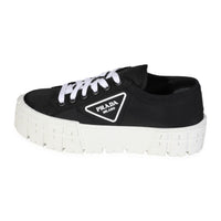 Prada -  Prada Wmns Gabardine Wheel Platform Black (39 EUR)