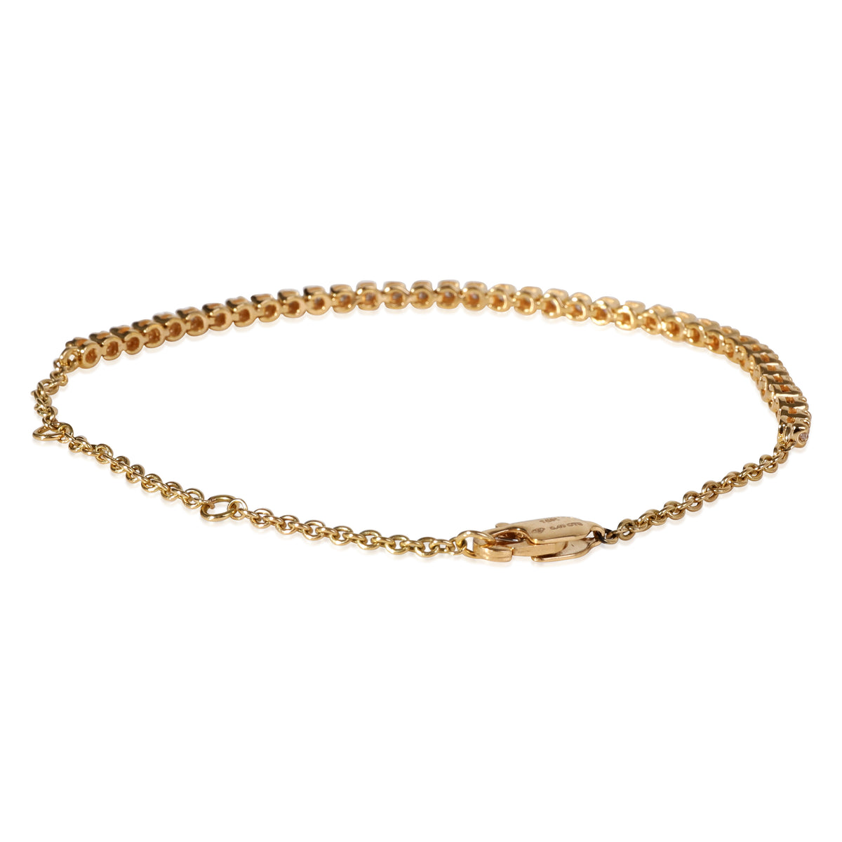 Diamond Bracelet in 14k Yellow Gold 0.52 CTW