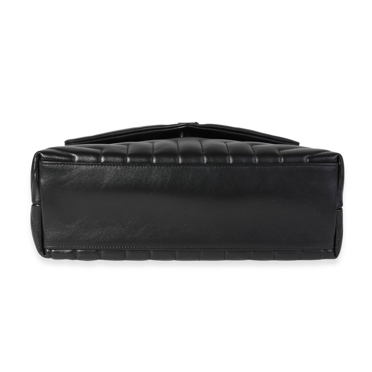 Saint Laurent So Black Matelassé Leather Medium Loulou Bag