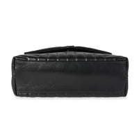 Saint Laurent So Black Matelassé Leather Medium Loulou Bag