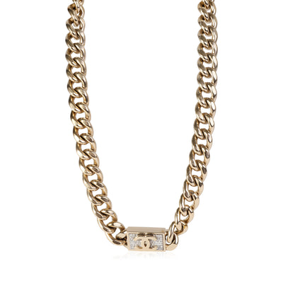 Chanel CC Strass Choker Necklace