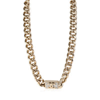 Chanel CC Strass Choker Necklace