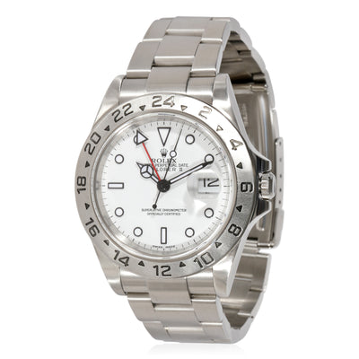 Rolex Explorer II 16570 Mens Watch in  Stainless Steel