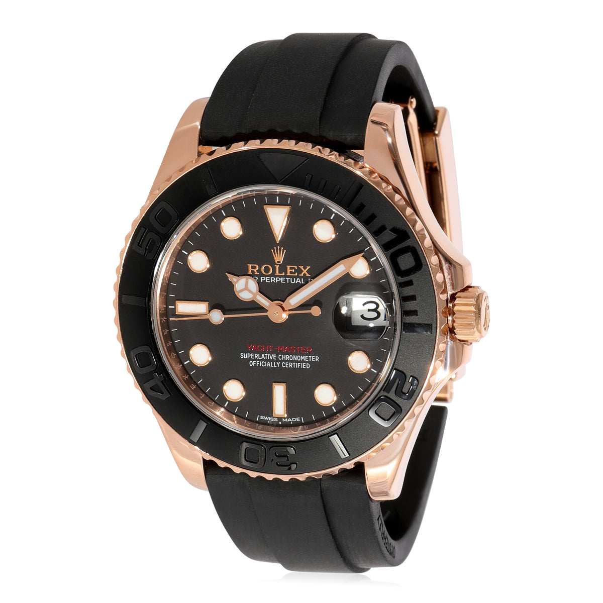 Rolex Yachtmaster 268655 Women's Watch in  Rose Gold
