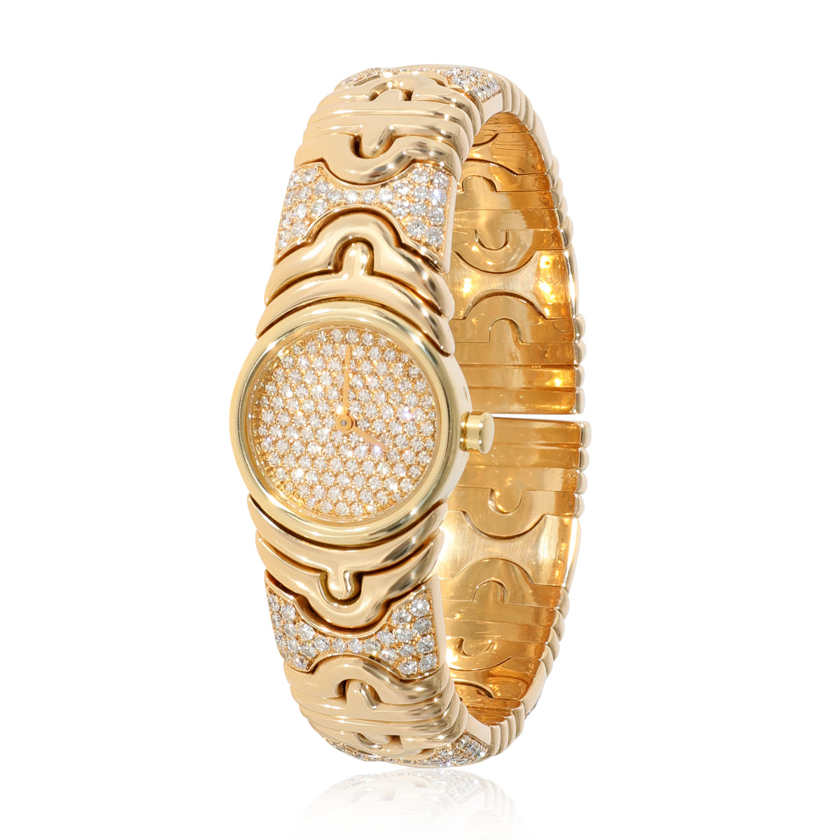 BVLGARI Parentesi BJ 01 Womens Watch in  Yellow Gold