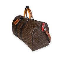 Louis Vuitton Monogram Patchwork Keepall Bandoulière 50