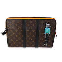 Louis Vuitton Monogram Canvas Cartoon Zoom With Friends Keepall Pouch