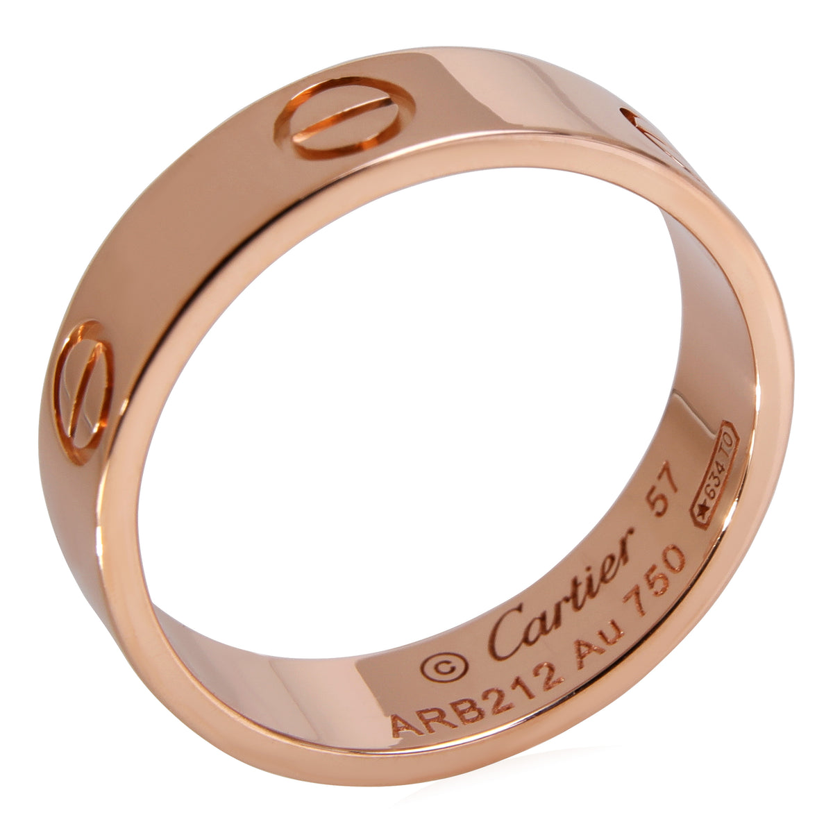 Cartier Love Ring in 18k Rose Gold