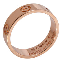 Cartier Love Ring in 18k Rose Gold