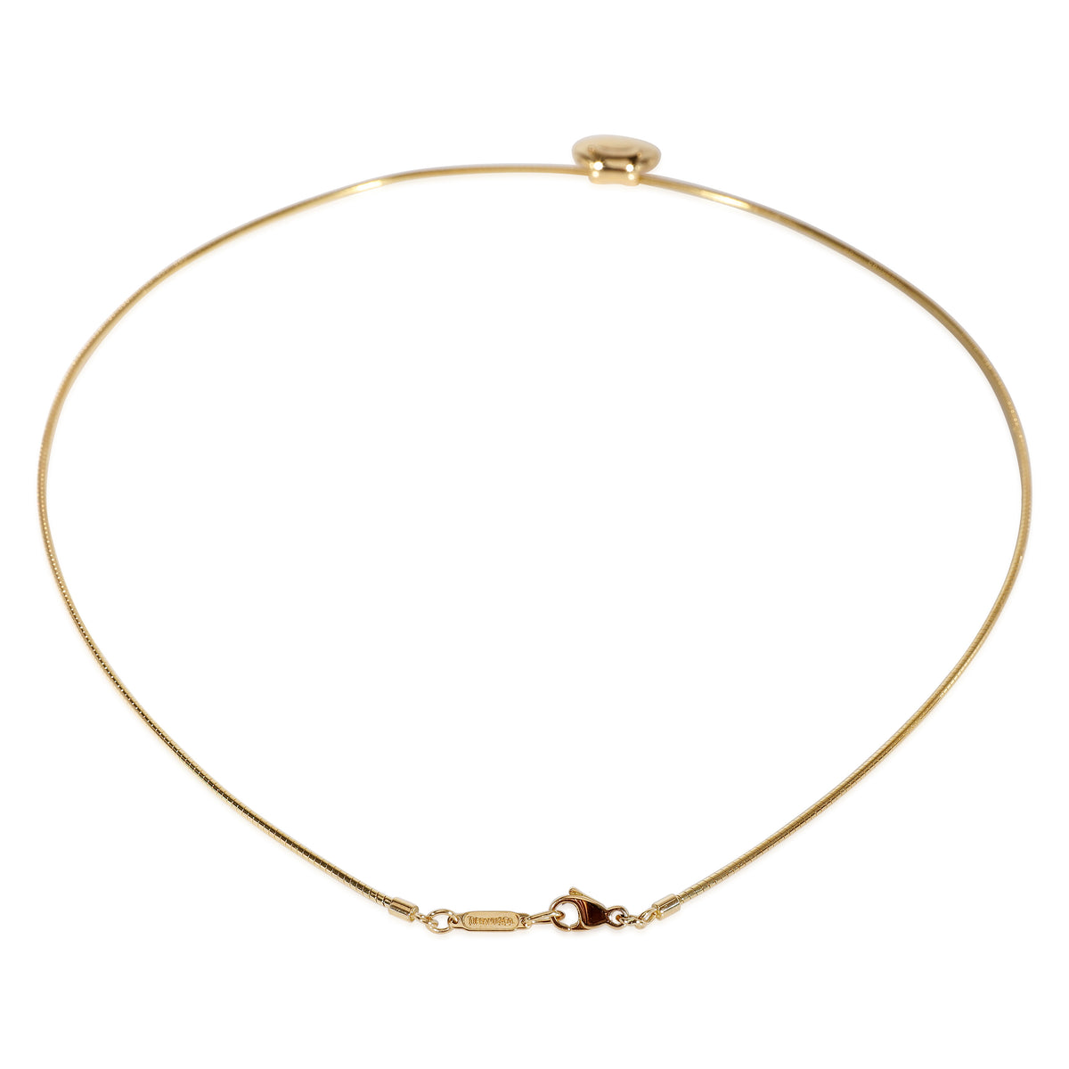 Tiffany & Co. Concave Disc Pendant in 18k Yellow Gold
