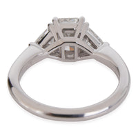 Tiffany & Co. Radiant Cut Diamond Engagement Ring in 950 Platinum G VS1 1.45 CTW
