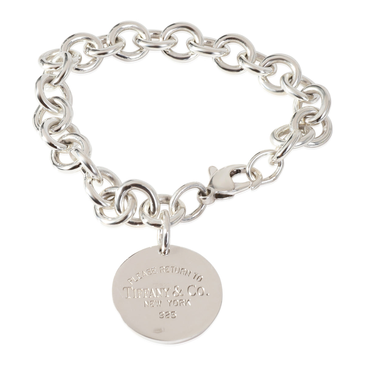Tiffany & Co. Return To Tiffany Circle Tag Bracelet in Sterling Silver
