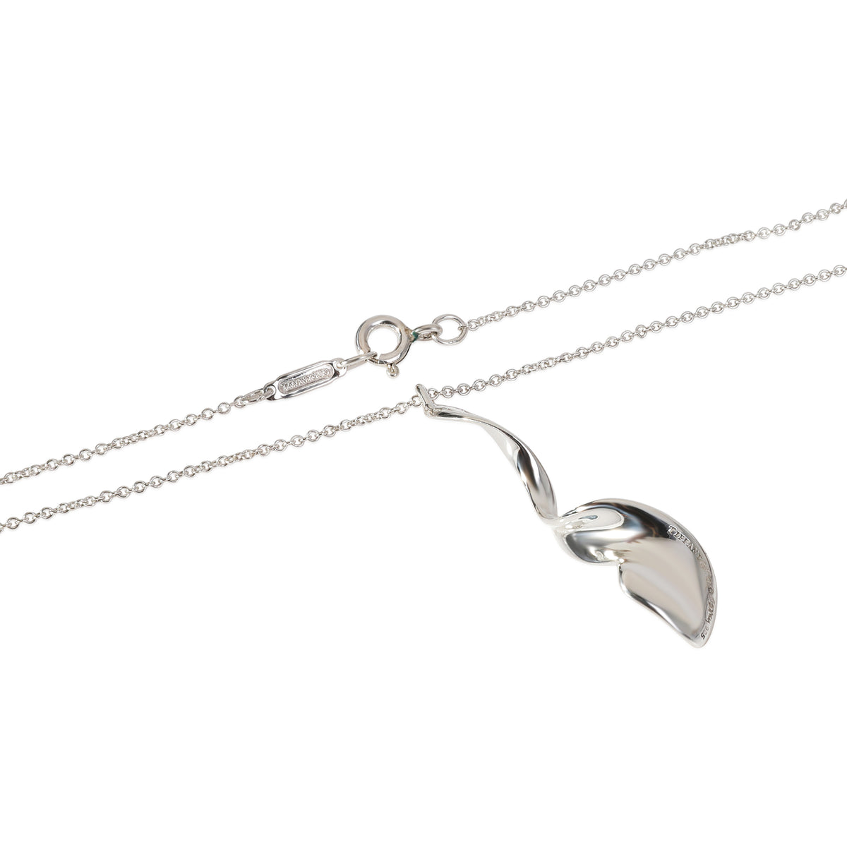 Tiffany & Co. Frank Gehry Orchid Twist Pendant in Sterling Silver