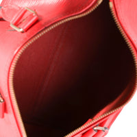 Louis Vuitton Red Epi Leather Speedy 25