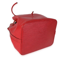 Louis Vuitton Red Epi Leather Petit Noé