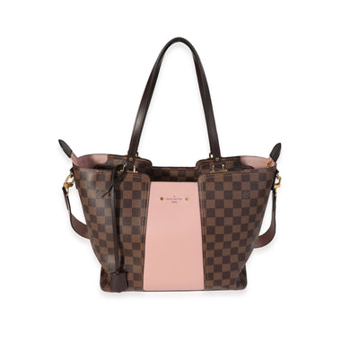 Louis Vuitton Damier Ebene & Magnolia Jersey Tote