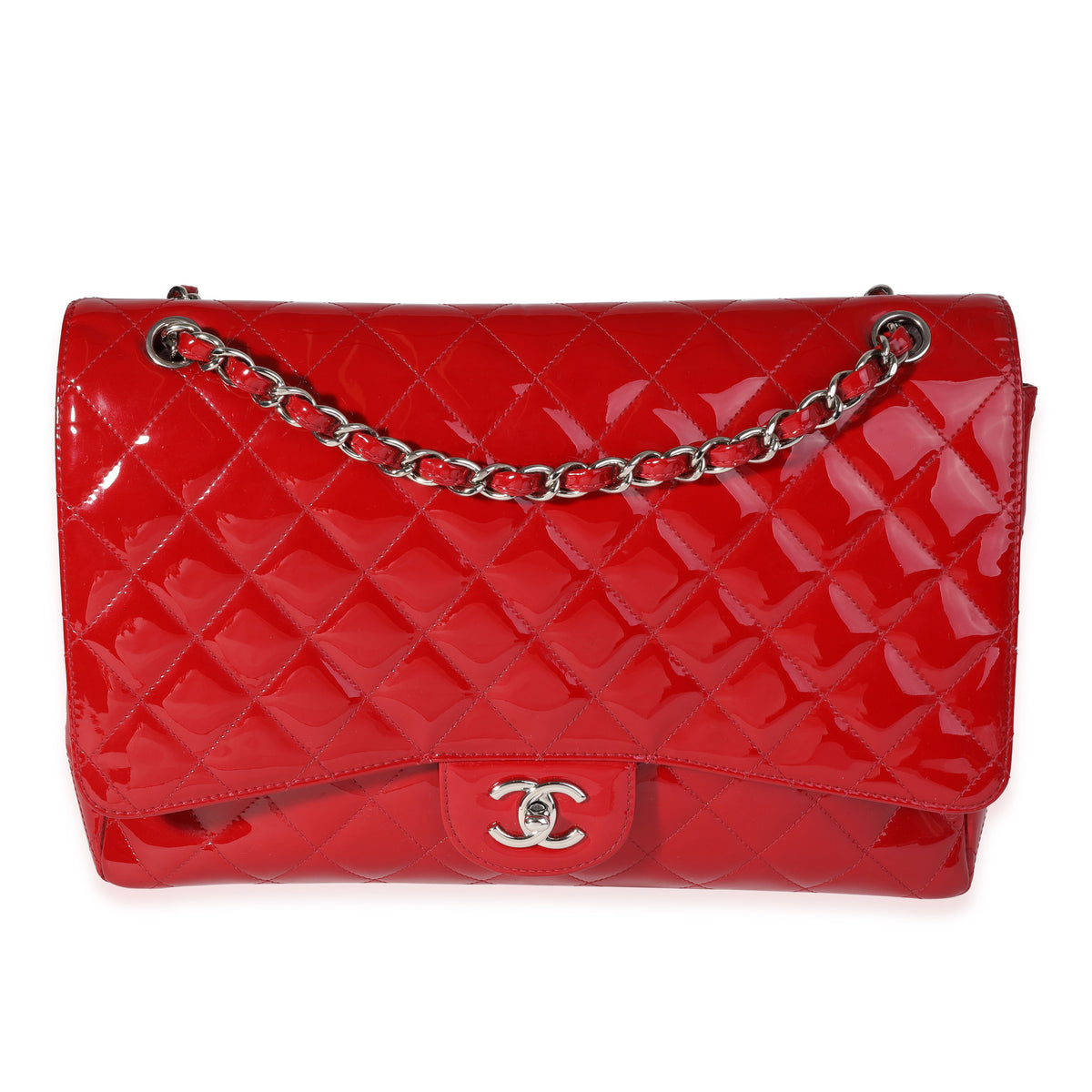 Chanel patent red Clearance