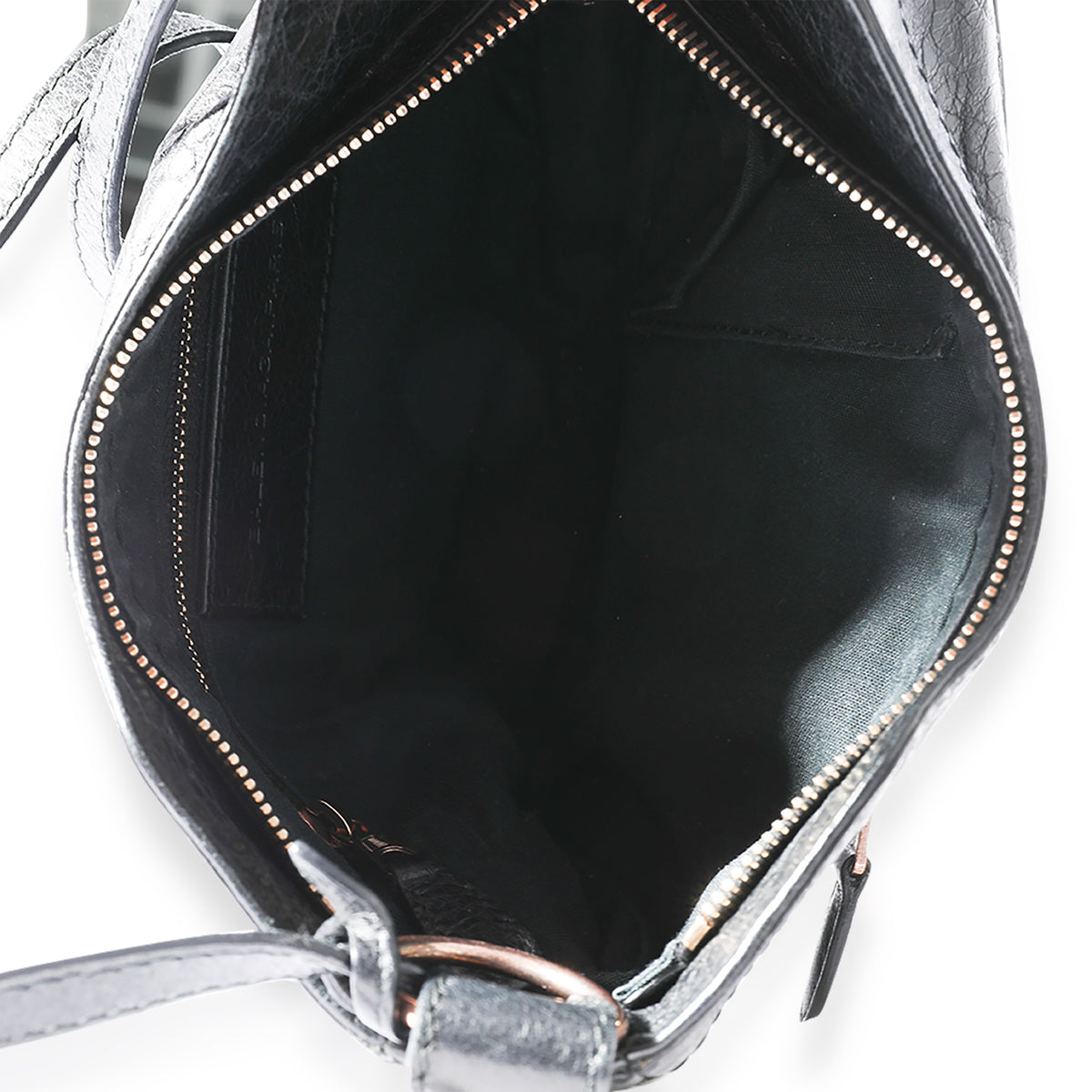 Black Lambskin Giant 12 Hip Crossbody Bag