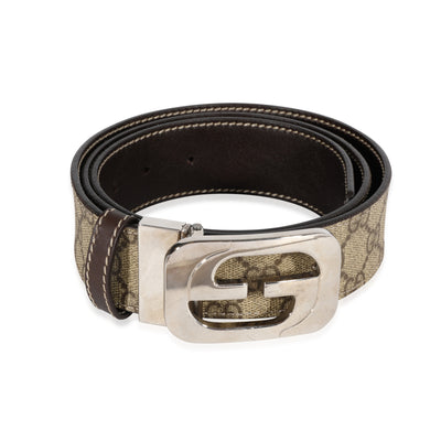 Gucci Brown GG Supreme Belt 95