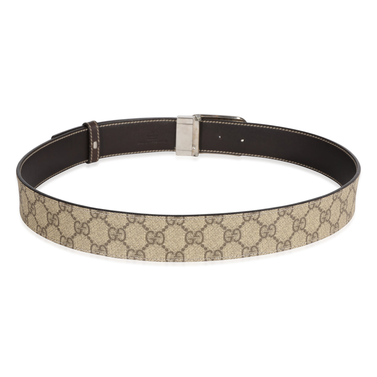 Gucci Brown GG Supreme Belt 95