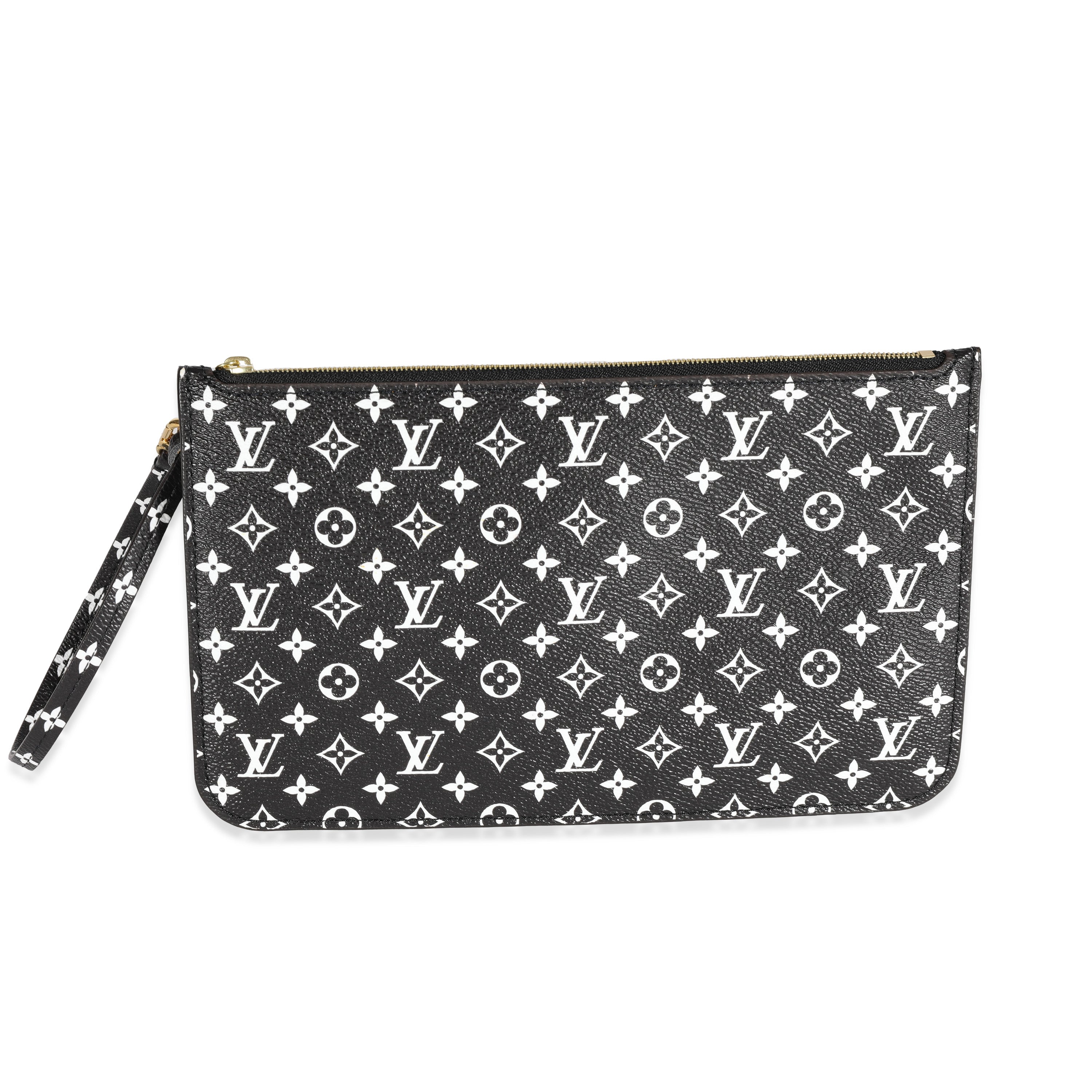 louis vuitton neverfull black and white