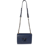 Louis Vuitton Blue Epi Twist MM Crossbody