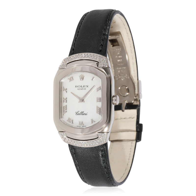 Rolex Cellissima 6692 Women's Watch in 18kt White Gold