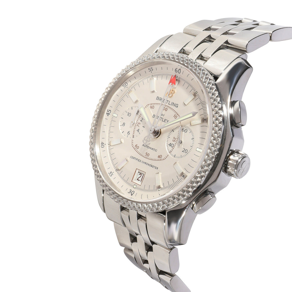 Breitling Bentley Mark VI P26362 Mens Watch in  Stainless Steel/Platinum