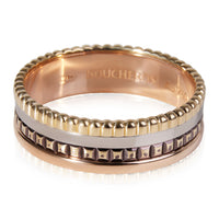 Boucheron Quatre Classique Small Ring in 18k 3 Tone Gold