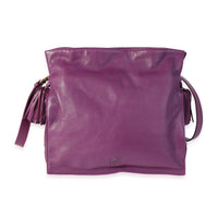 Loewe Purple Lambskin Flamenco Bag