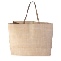 Prada Natural Raffia Paglia Tote