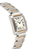 Cartier Tank Francaise W51007Q4 Womens Watch in 18kt Stainless Steel/Yellow Gol