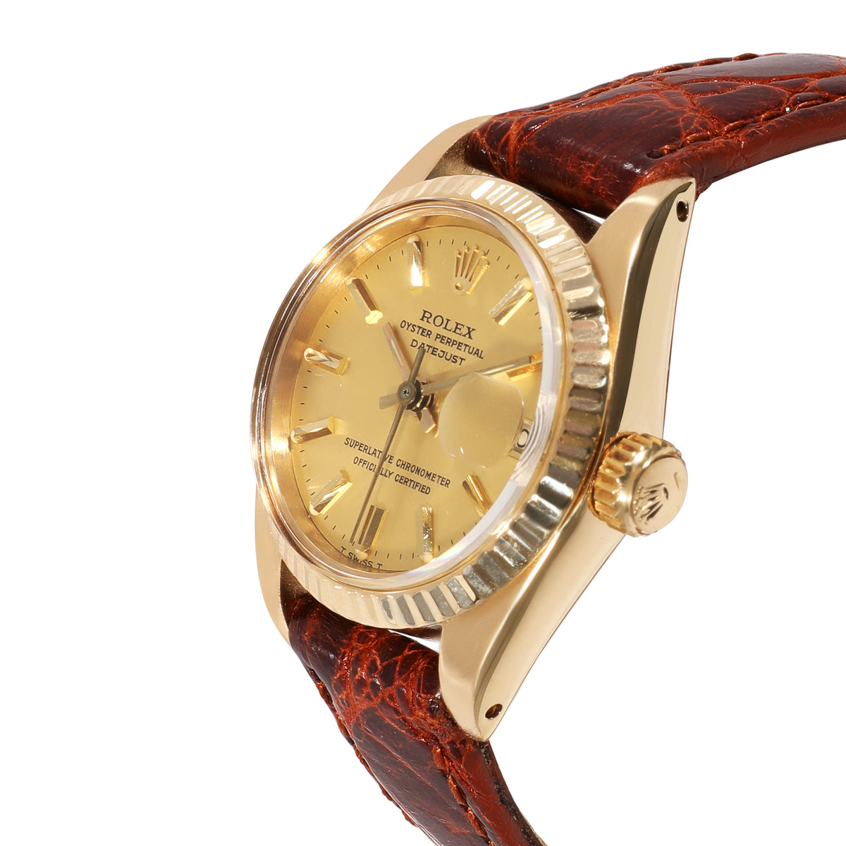 Rolex Datejust 6917 Women's Watch in 18kt Yellow Gold