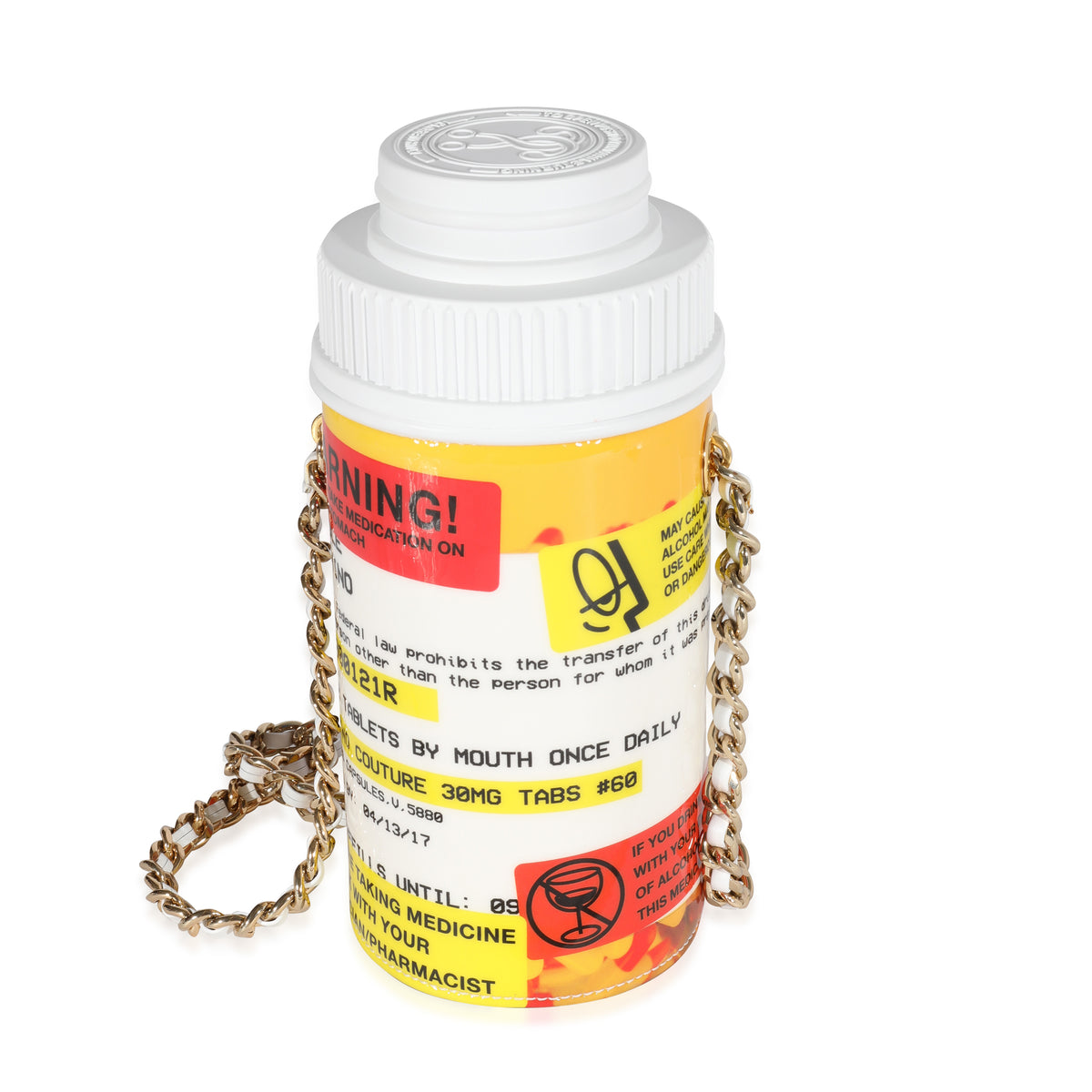 Couture Moschino Couture Pill Bottle Bag - Handbags - MOS34914 | The  RealReal | ShopLook