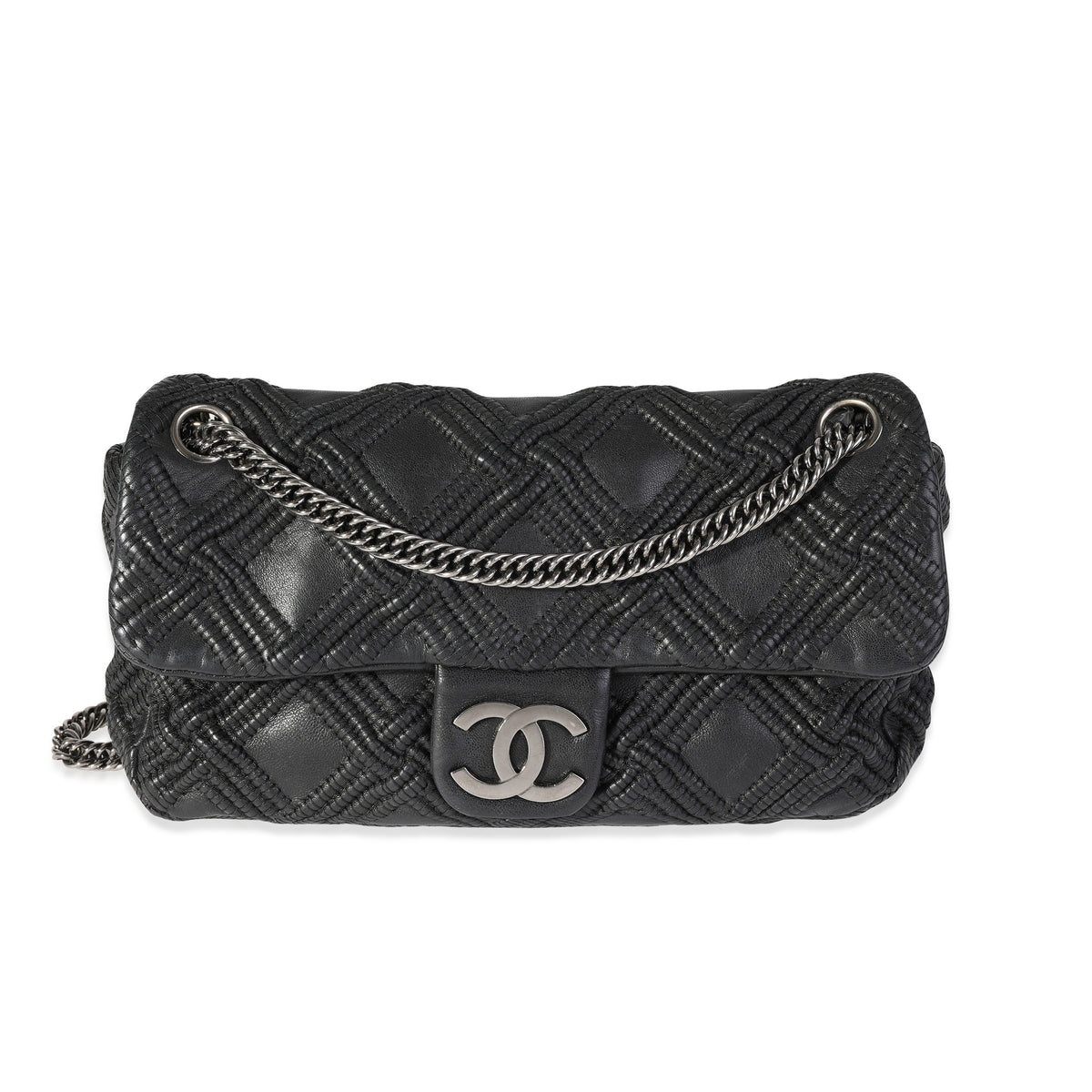 CHANEL Pre-Owned 2008-2009 heart-charm Classic Flap Mini Shoulder