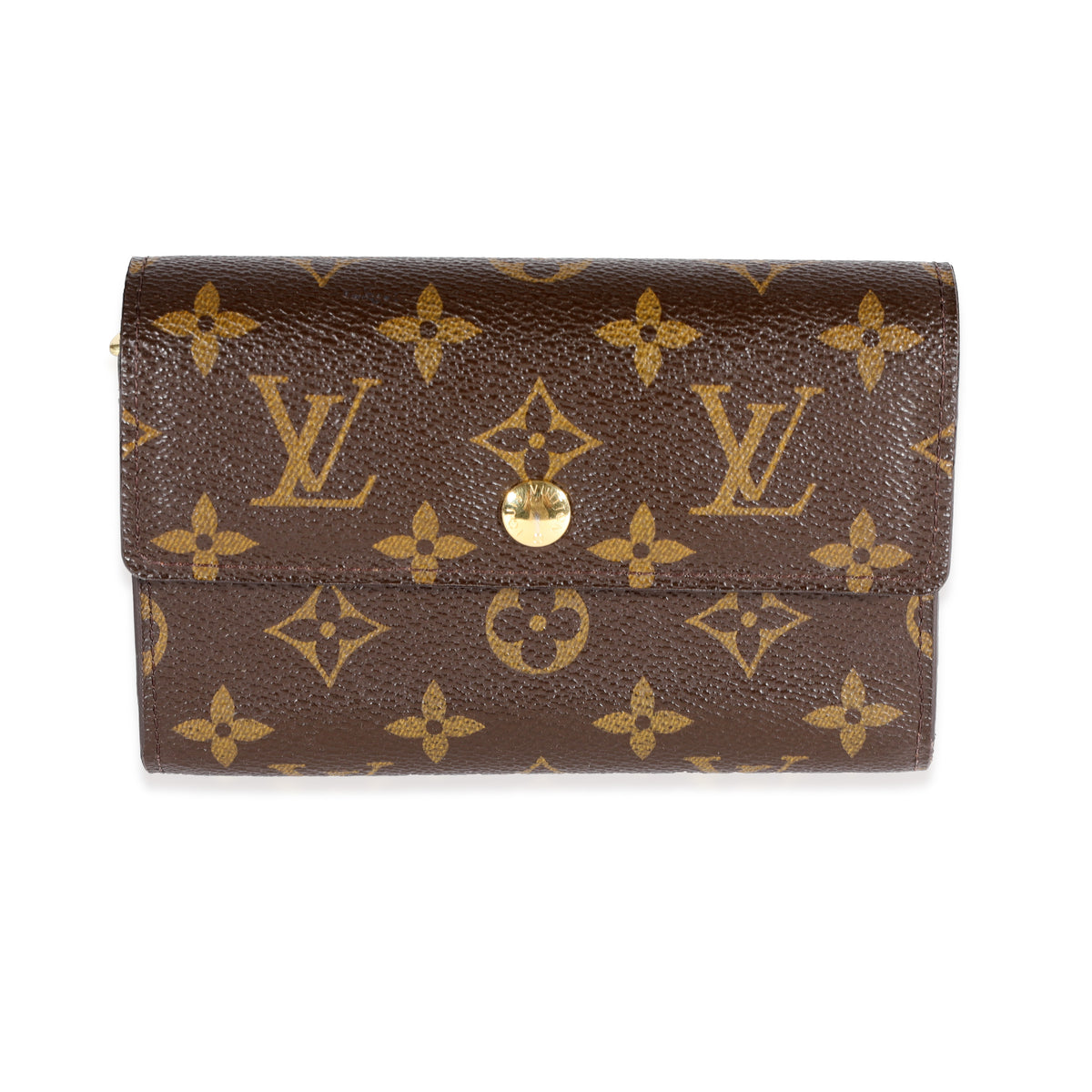 Louis Vuitton - Authenticated Alexandra Wallet - Cloth Brown for Women, Good Condition