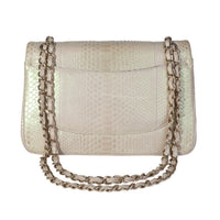 Chanel Iridescent Python Jumbo Classic Double Flap Bag