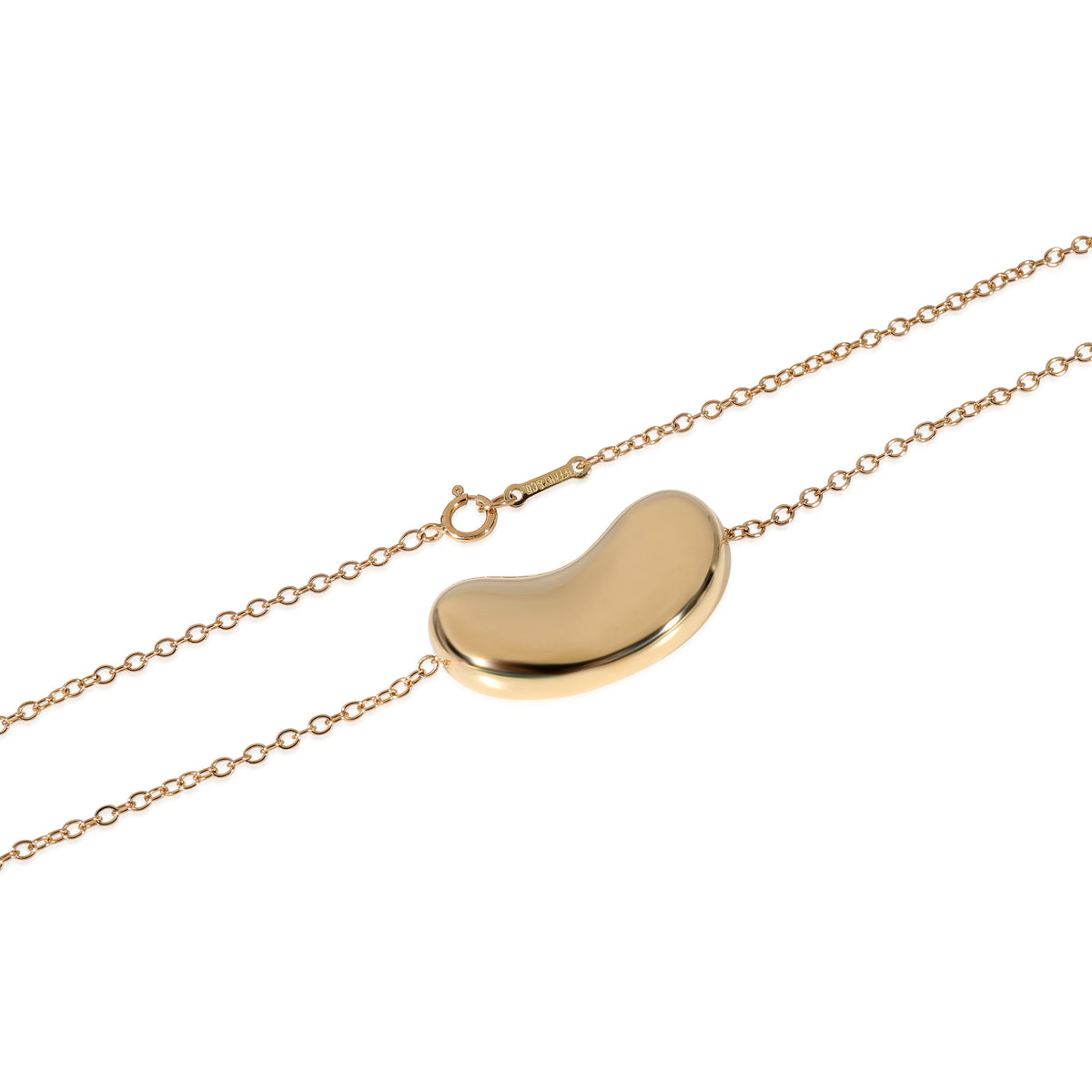 Tiffany & Co. Elsa Peretti Vintage 25 mm Large Bean Pendant in 18k Yellow Gold