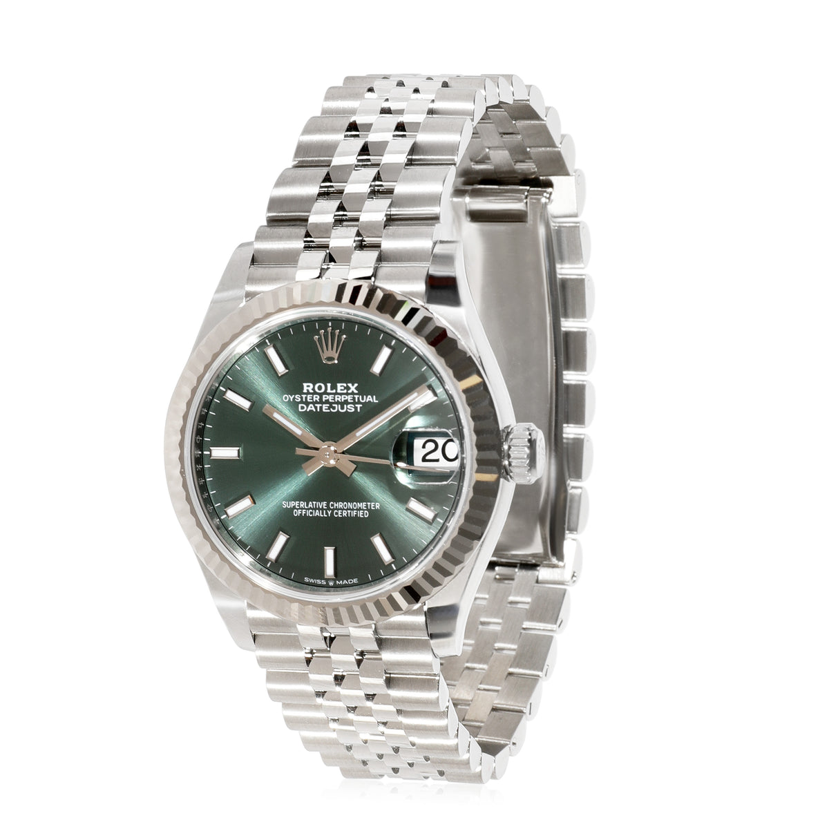 Rolex Datejust 278274 Unisex Watch in  White Gold/Steel