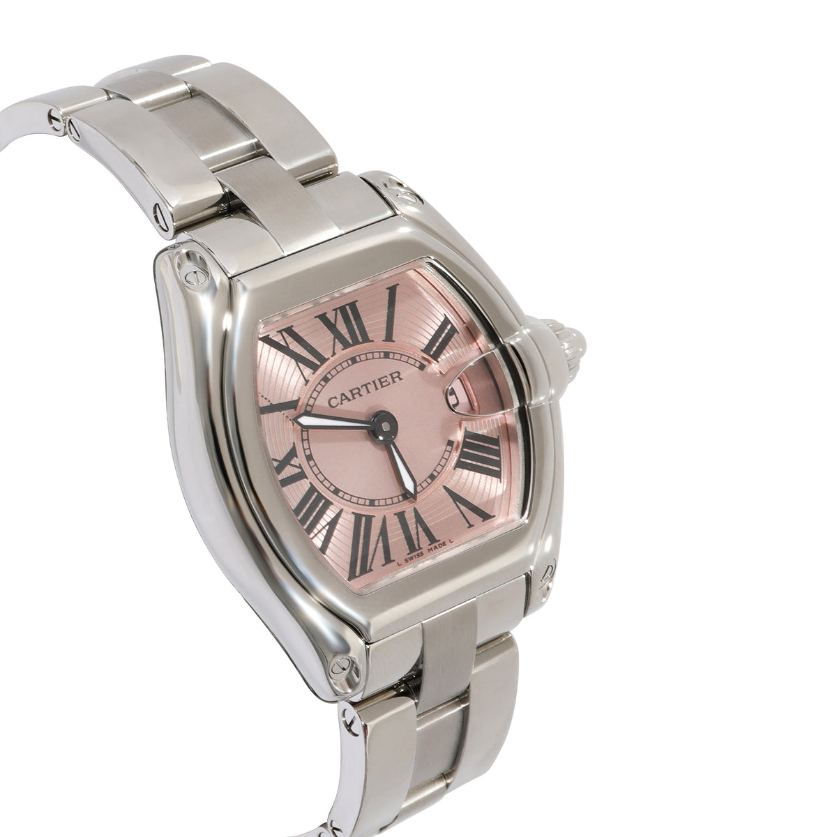 Cartier Roadster W62017V3 Womens Watch in  Stainless Steel